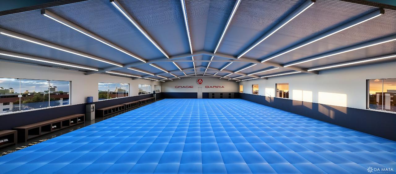 Unidade Cachoeira — Tatame oficial — 280m²
